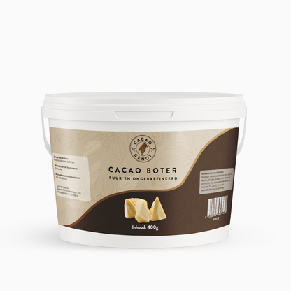 Beurre de cacao pur (non raffiné) - Delicecacao