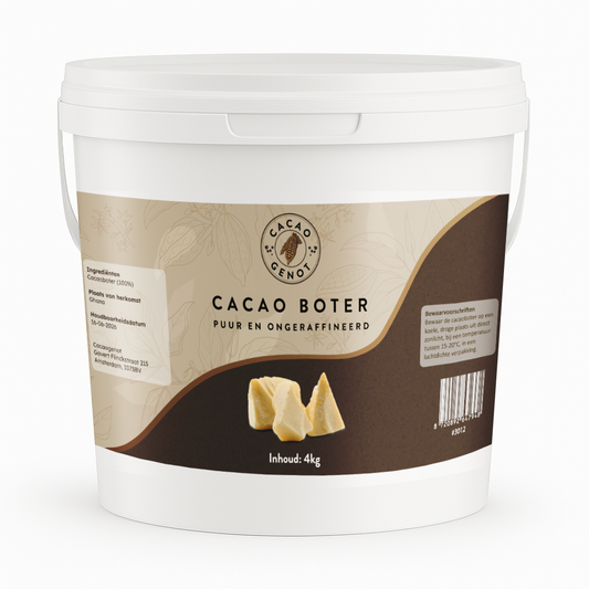 100% Pure Cacaoboter (Ongeraffineerd)