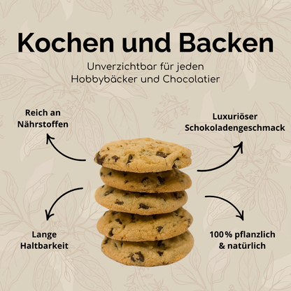 100 % Reine Kakaobutter (Unraffiniert)