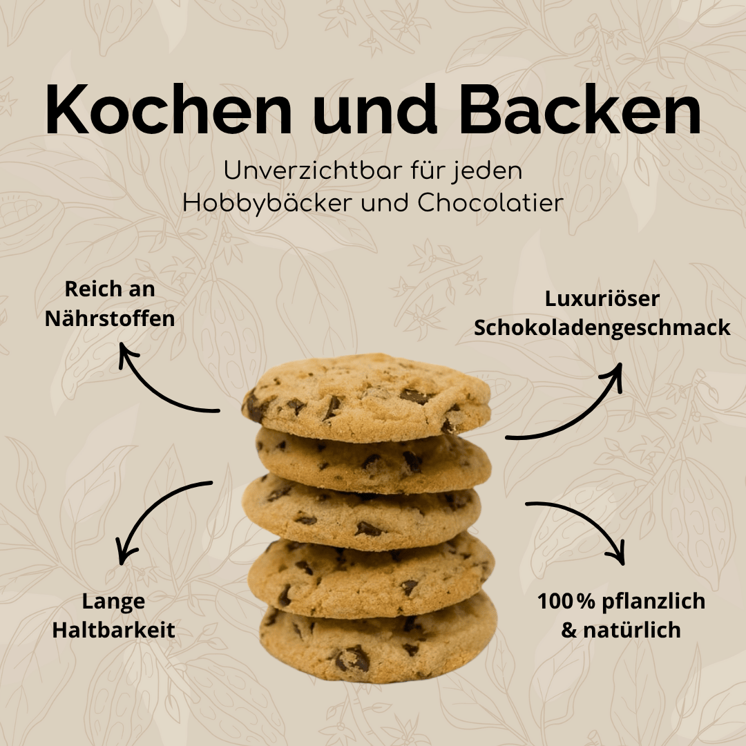 100 % reine Kakaobutter (unraffiniert)