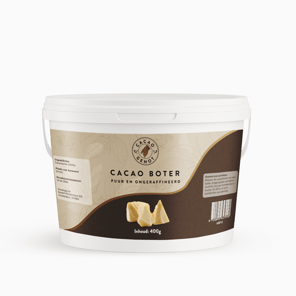 Pure cocoa butter (unrefined)
